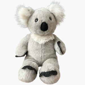 Plush Koala Stuffed Animal Toy - Soft Gray Cuddly Plush